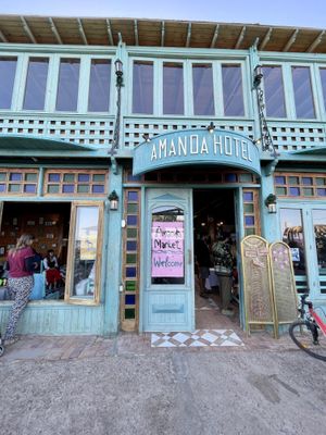 Frontal view   at Amanda Market in Dahab