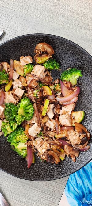 I had eaten half before I took photos !!! at MYND Adeje in Tenerife