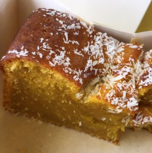 Vegan dessert at Salsa Verde in Evora