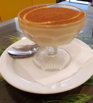 Dessert at Salsa Verde in Evora