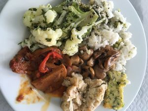 Salsa verde at Salsa Verde in Evora