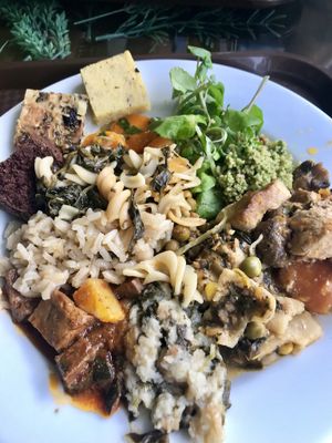 €7.80 for this wonderful plate of food! at Salsa Verde in Evora