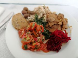 Sabores Alentejanos e vegano, extraordinários. at Salsa Verde in Evora