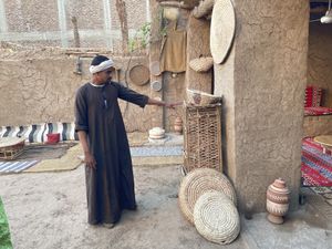   at The Old Egyptian Village in Luxor