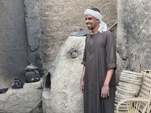   at The Old Egyptian Village in Luxor