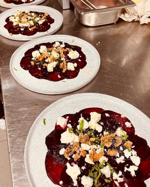 Rote Bete Carpaccio at Smuk in Heilbronn