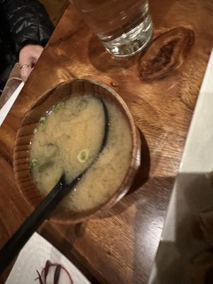 Miso  at Tane Vegan Izakaya in Berkeley