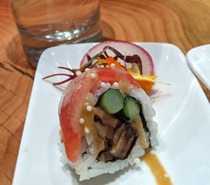Kailua specialty roll at Tane Vegan Izakaya in Berkeley
