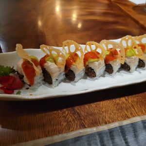 Manila dune-- love the crunch at Tane Vegan Izakaya in Berkeley