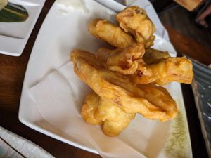 Tempura at Tane Vegan Izakaya in Berkeley