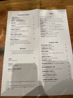   at Tane Vegan Izakaya in Berkeley