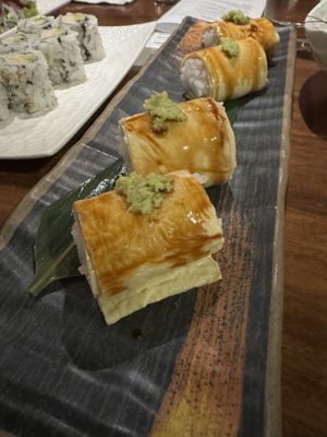 Yuba nigiri #Veganuary at Tane Vegan Izakaya in Berkeley