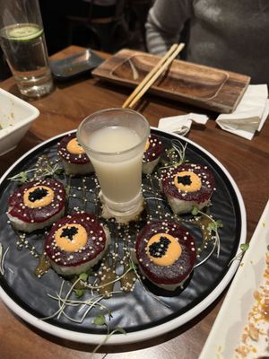 Barber #Veganuary at Tane Vegan Izakaya in Berkeley