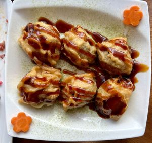 Shizen shiitake  at Tane Vegan Izakaya in Berkeley