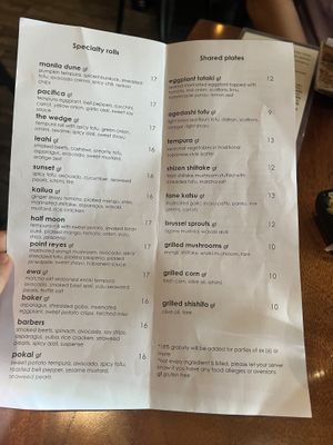   at Tane Vegan Izakaya in Berkeley