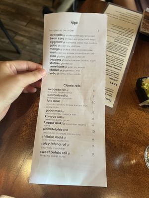   at Tane Vegan Izakaya in Berkeley