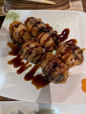 Shitake mushroom (best dish) at Tane Vegan Izakaya in Berkeley