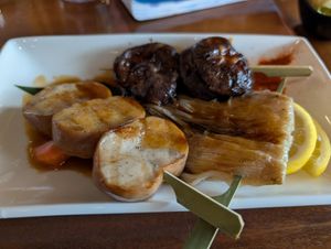 Grilled Mushroom at Tane Vegan Izakaya in Berkeley