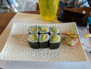 Avocado Roll at Tane Vegan Izakaya in Berkeley