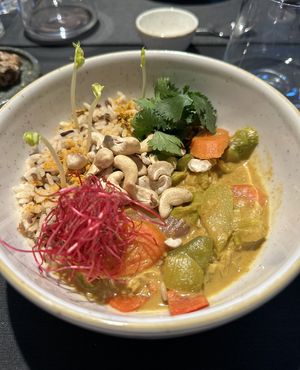 Indiaanse curry  at Vege•ta•ble in Wortegem-petegem