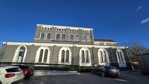 View from parking at Vege•ta•ble in Wortegem-petegem