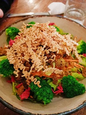 Asian salad at Alchemy in Ubud