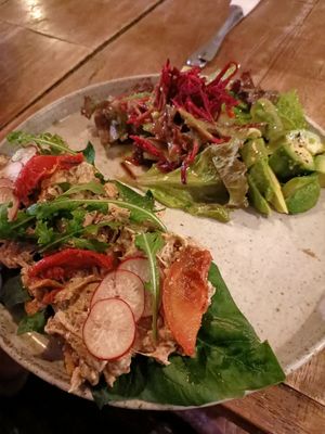 Tuna sandwich at Alchemy in Ubud