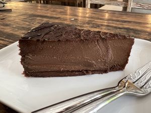 Mochaholic - coffee chocolate cheesecake  at Alchemy in Ubud