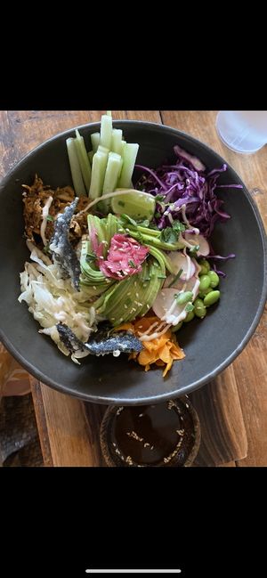 Salad  at Alchemy in Ubud