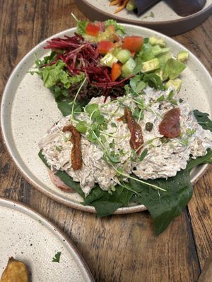 tuna sandwhich   at Alchemy in Ubud