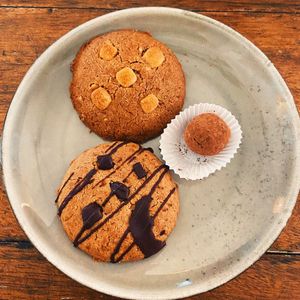 Cookies and truffle  at Alchemy in Ubud