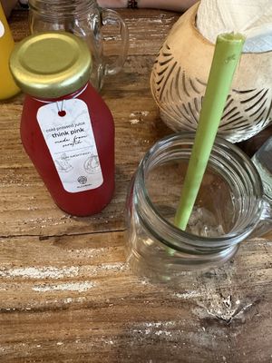 Watermelon juice   at Alchemy in Ubud