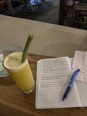 I appreciate that they can make juices fresh upon order 💚 (Expensive though!)  at Alchemy in Ubud