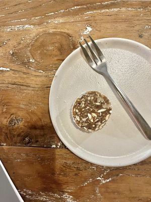 The dense puck I described 😬  at Alchemy in Ubud