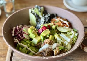 Poke Bowl  at Alchemy in Ubud