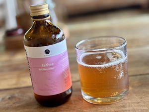 Lychee Kombucha   at Alchemy in Ubud