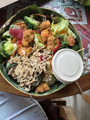 Chinese chicken saladd  at Alchemy in Ubud