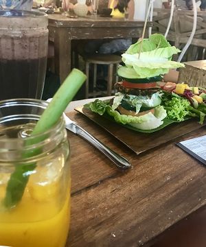  Burger  at Alchemy in Ubud