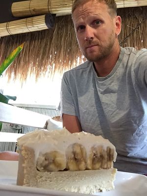 Bannofee pie 👌🏻 at Alchemy in Ubud