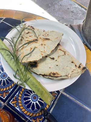   at Cafe Los Cuiles in Oaxaca