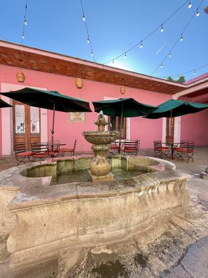   at Cafe Los Cuiles in Oaxaca