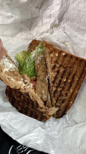 Vegan BLT   at Harvest Coffee Roastery in Medford