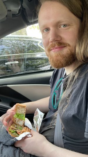   at Harvest Coffee Roastery in Medford