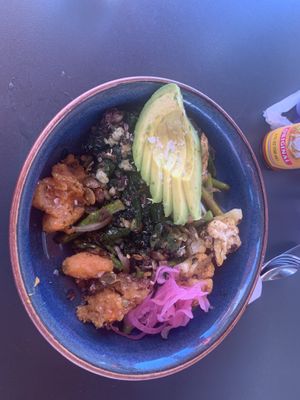 Avocado/Sweet potato breakfast bowl  at Snooze in La Jolla