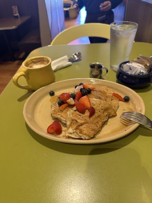 Vegan Banana Bliss Pancakes  at Snooze in La Jolla