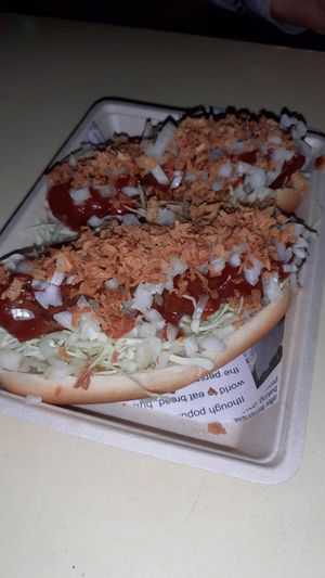 Hotdogs at Wunderbar in Rotterdam