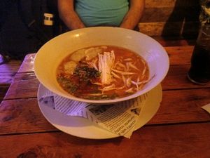 Miso soup at Wunderbar in Rotterdam