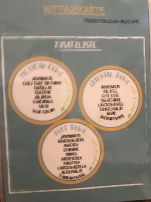 Bowls  at mellow coffee in Saarlouis