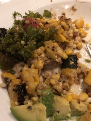 Grain bowl. Gross. at Duke's Alehouse and Kitchen in Crystal Lake