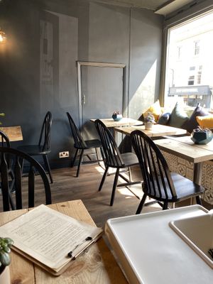 Decor  at Susa Plant Based Kitchen in Ryde